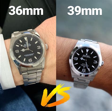 36 vs 39mm rolex explorer|rolex explorer 36mm 2021 review.